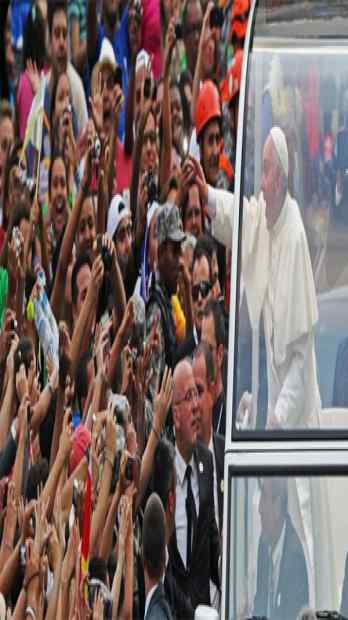 картинка Папа Франциск в Бразилии