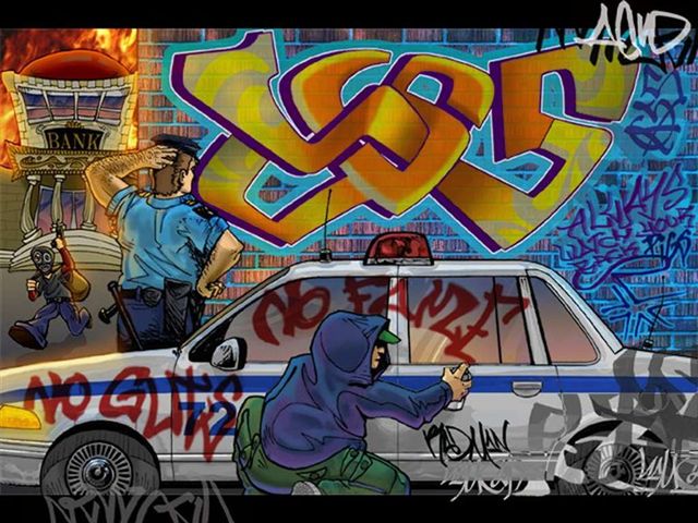 Граффити в Минске