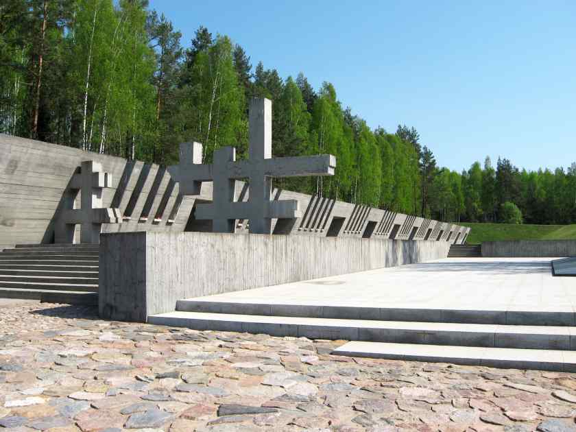 Мемориальный комплекс "Хатынь" в Беларуси