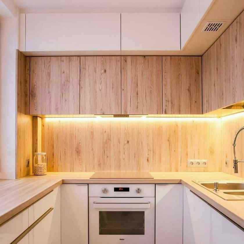 П-образный вариант расположения кухни