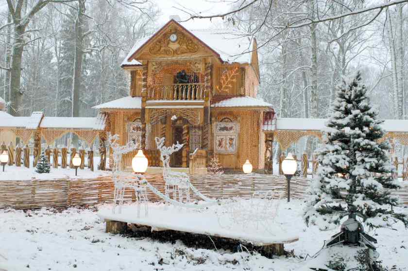 Резиденция Деда Мороза в Беловежской пуще