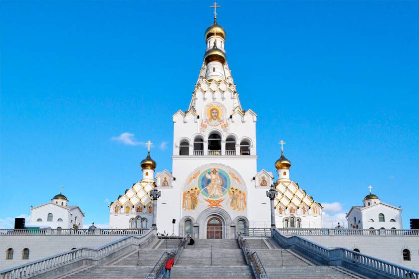 Достопримечательности Беларуси: Всехсвятская церковь