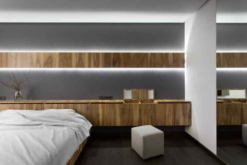 Стиль эко-минимализм в интерьере спальни