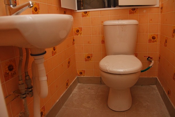 арендная квартира туалет