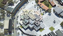 Гигантский LEGO House от архитекторов Bjarke Ingels Group украсит сердце одного из городов Дании