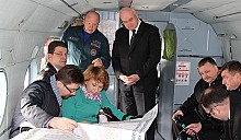 Ладутько полетал над Минском