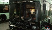 В Минске во время движения загорелся троллейбус