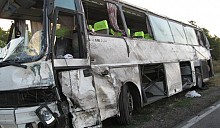 Автобус с белорусскими детьми попал в ДТП. Один ребенок погиб, еще 20 оказывается медицинская помощь